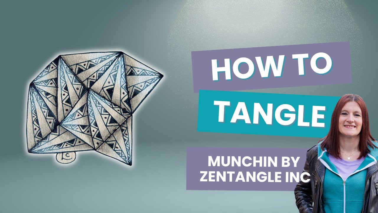 How to Tangle Munchin by Zentangle® HQ