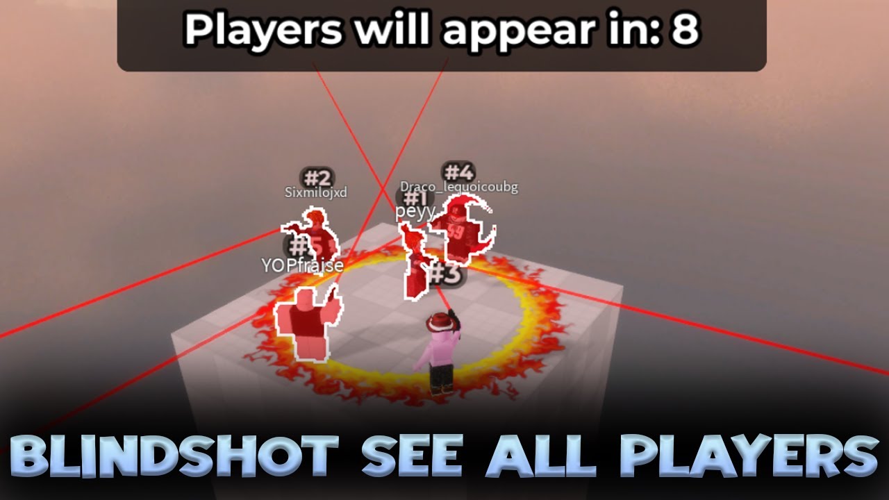 Скрипт Blindshot See All &mdash; эксплуатация ROBLOX