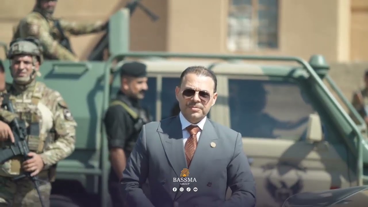 السيد رئيس محكمة استئناف نينوى القاضي رائد حميد المصلح يفتتح المبنى الجديد لدار القضاء في قضاء الحضر