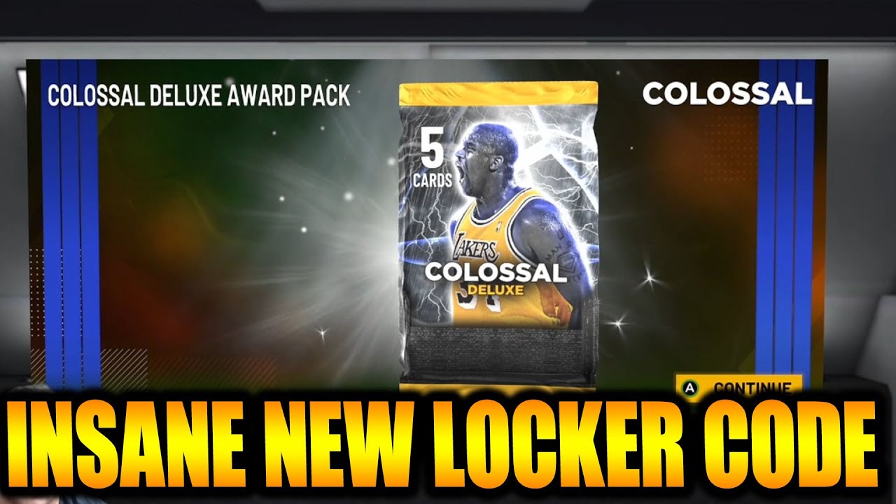 INSANE FIRST LOCKER CODE IN NBA 2K22 MY TEAM! HOW TO ENTER LOCKER CODES! FREE COLOSSAL PACK!