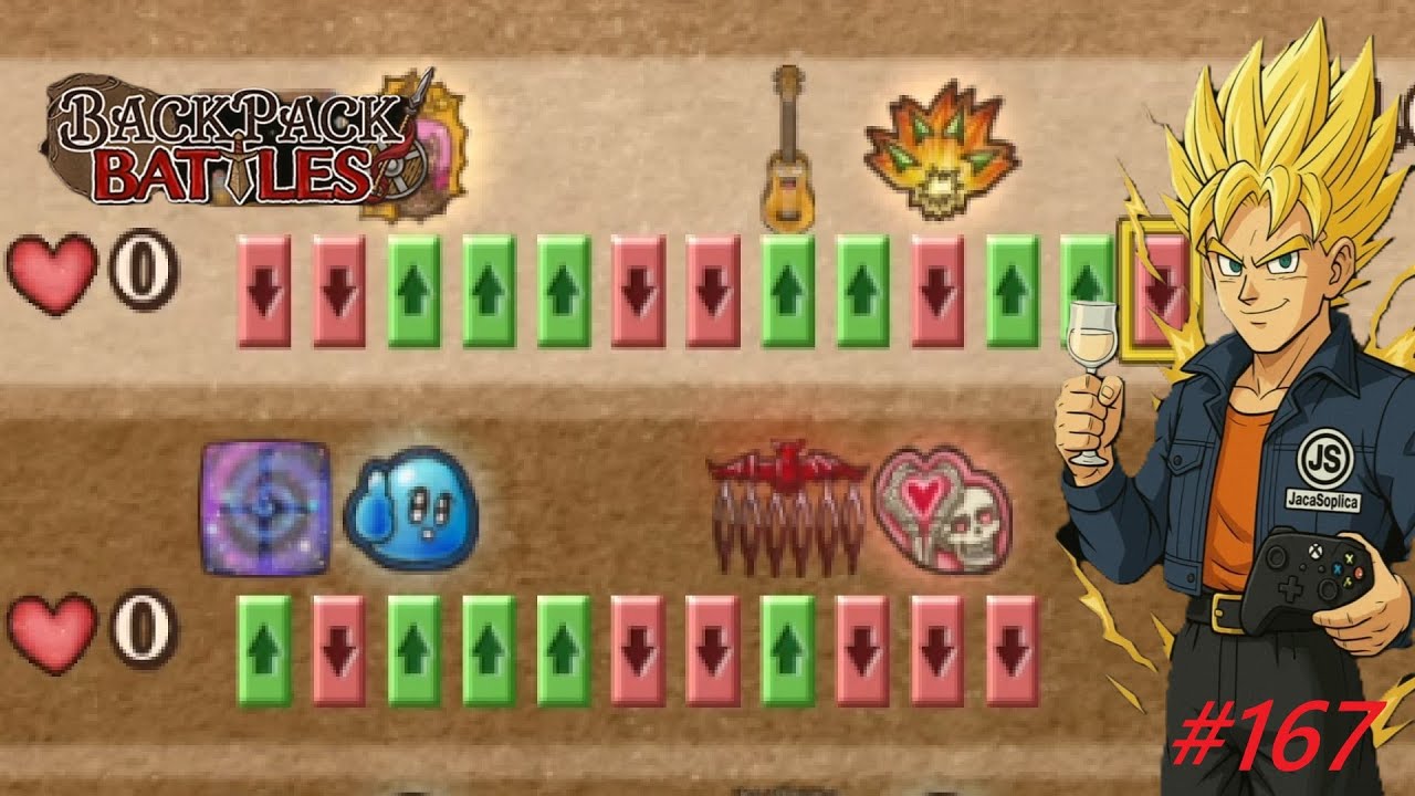 Wampiryzm zły, młot zły, to co ja moge robić w tej grze | BackPack Battles Sezon II 