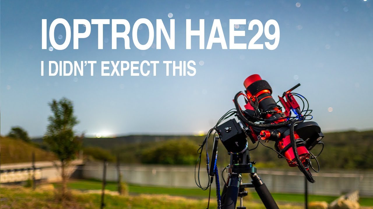 Surprised by the iOptron HAE29