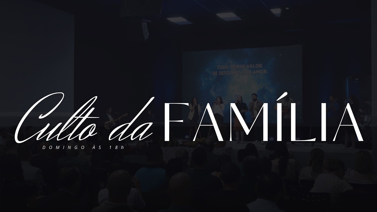 A Igreja em Minha Casa | Culto Da Família às 18h |  15/03/2026