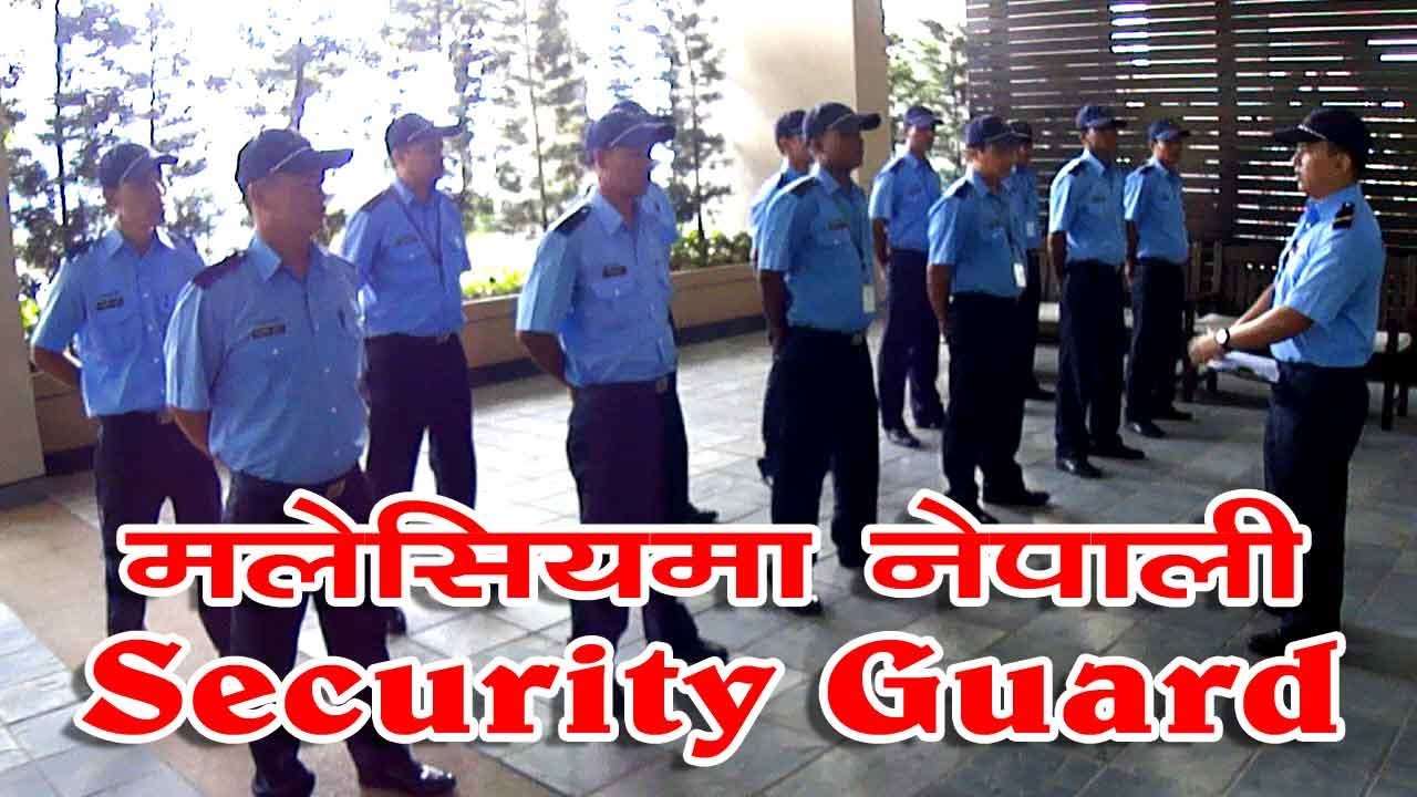 malaysia security guaard