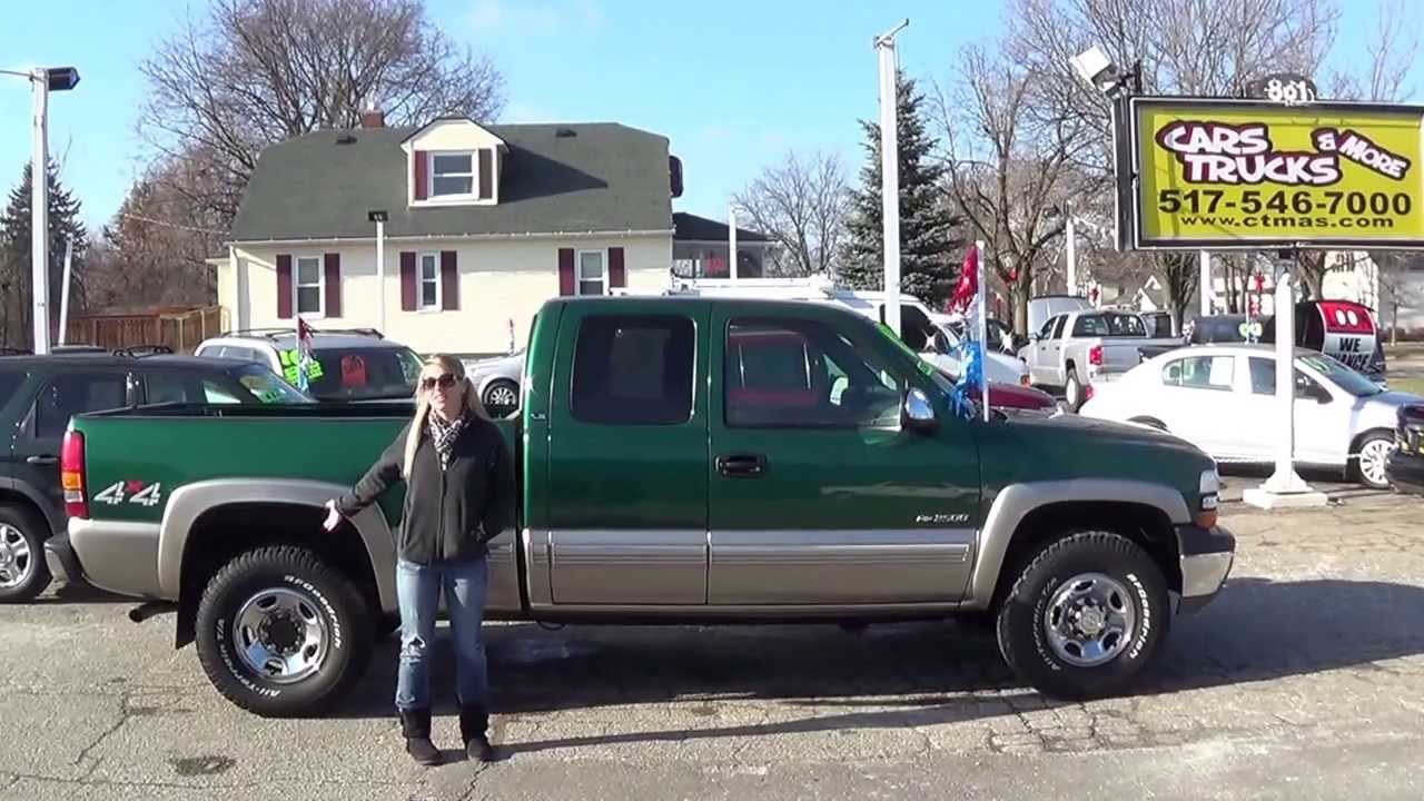 2000 Chevy Silverado 2500 4X4 - USED CARS & TRUCKS FOR SALE in HOWELL , MI