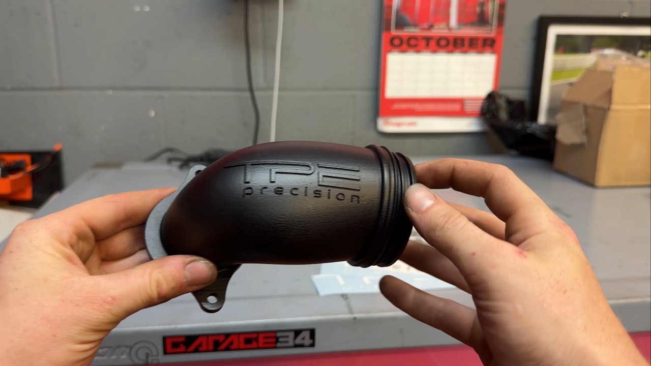 The F56 build series @ Garage34 - TPE Precision intake elbow