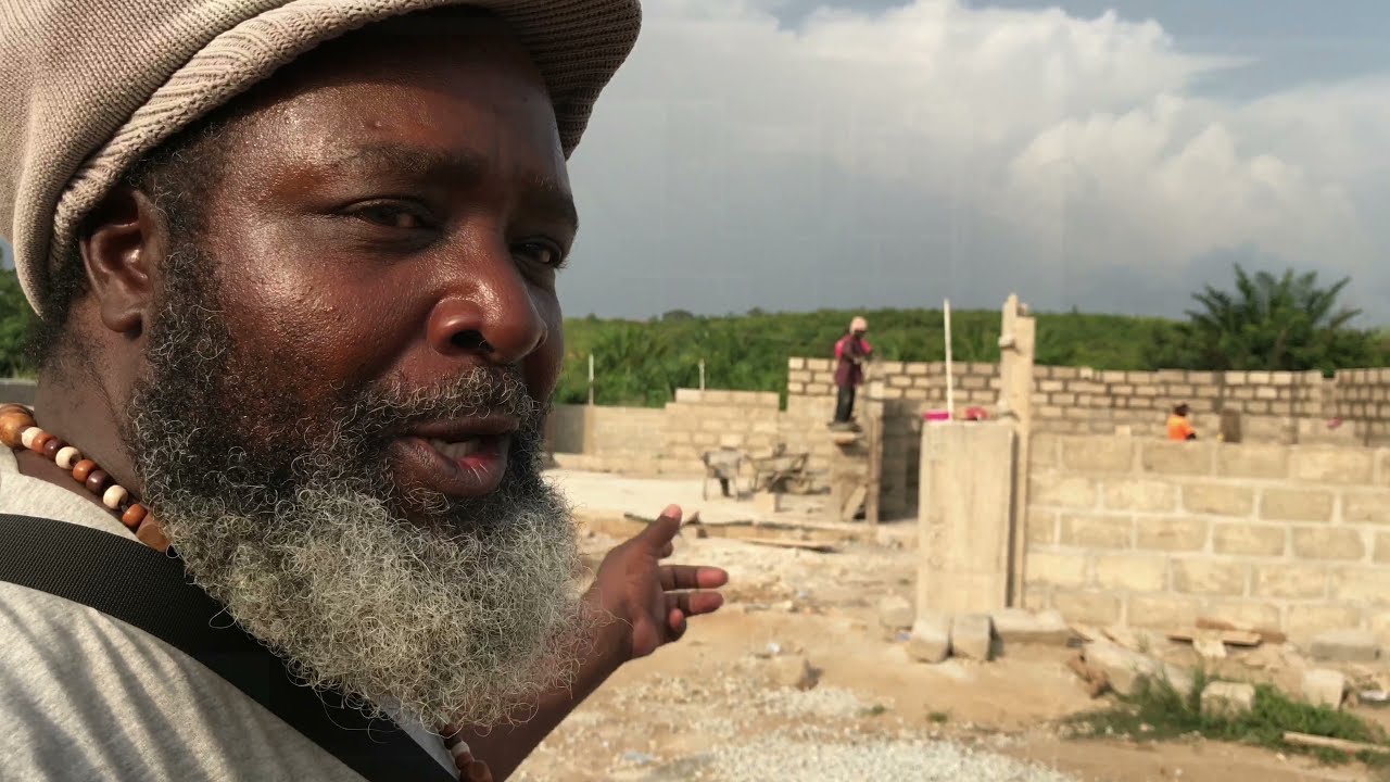 I LEFT AMERICA TO BUILD A HOUSE AT PAN AFRICAN VILLAGE, ASEBU | Living in Ghana