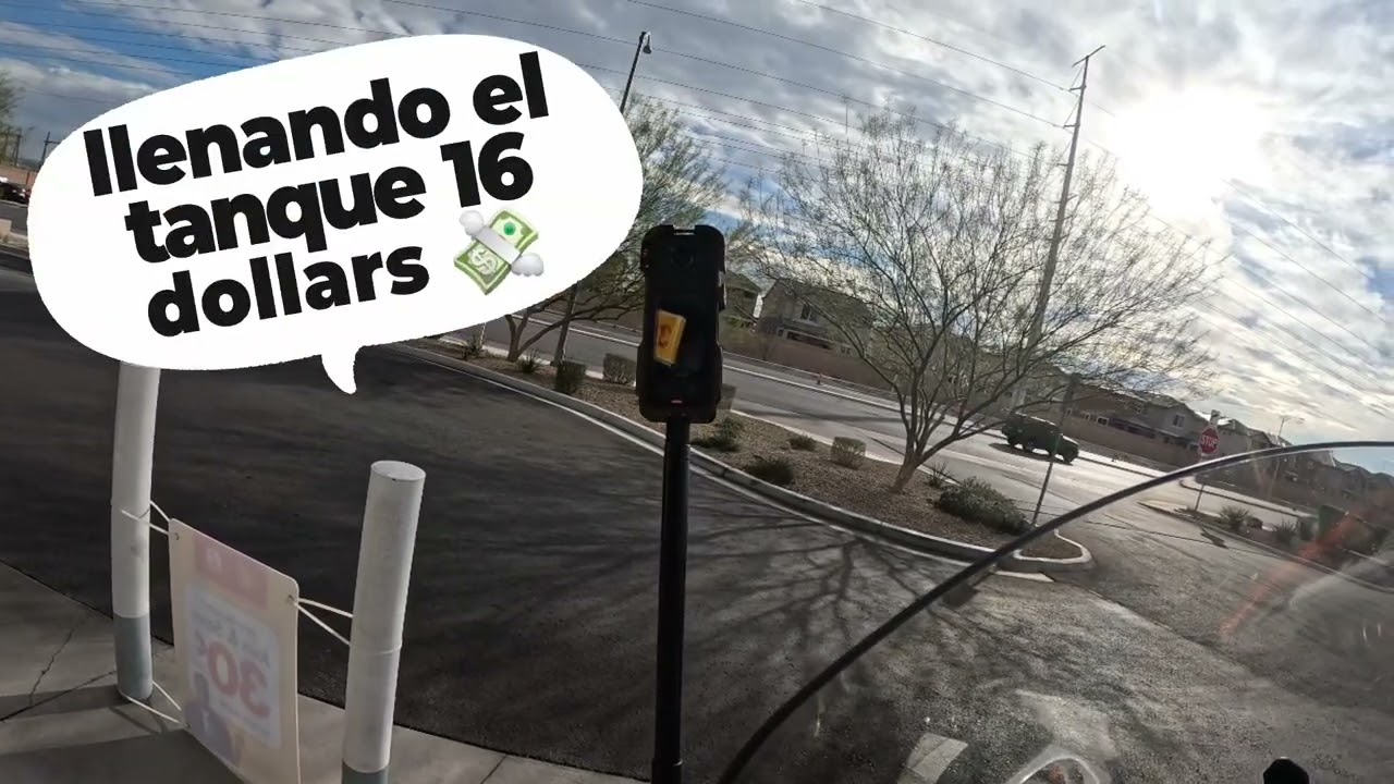 Rodando por las calles de las vegas nevada  en la ktm 1190# 