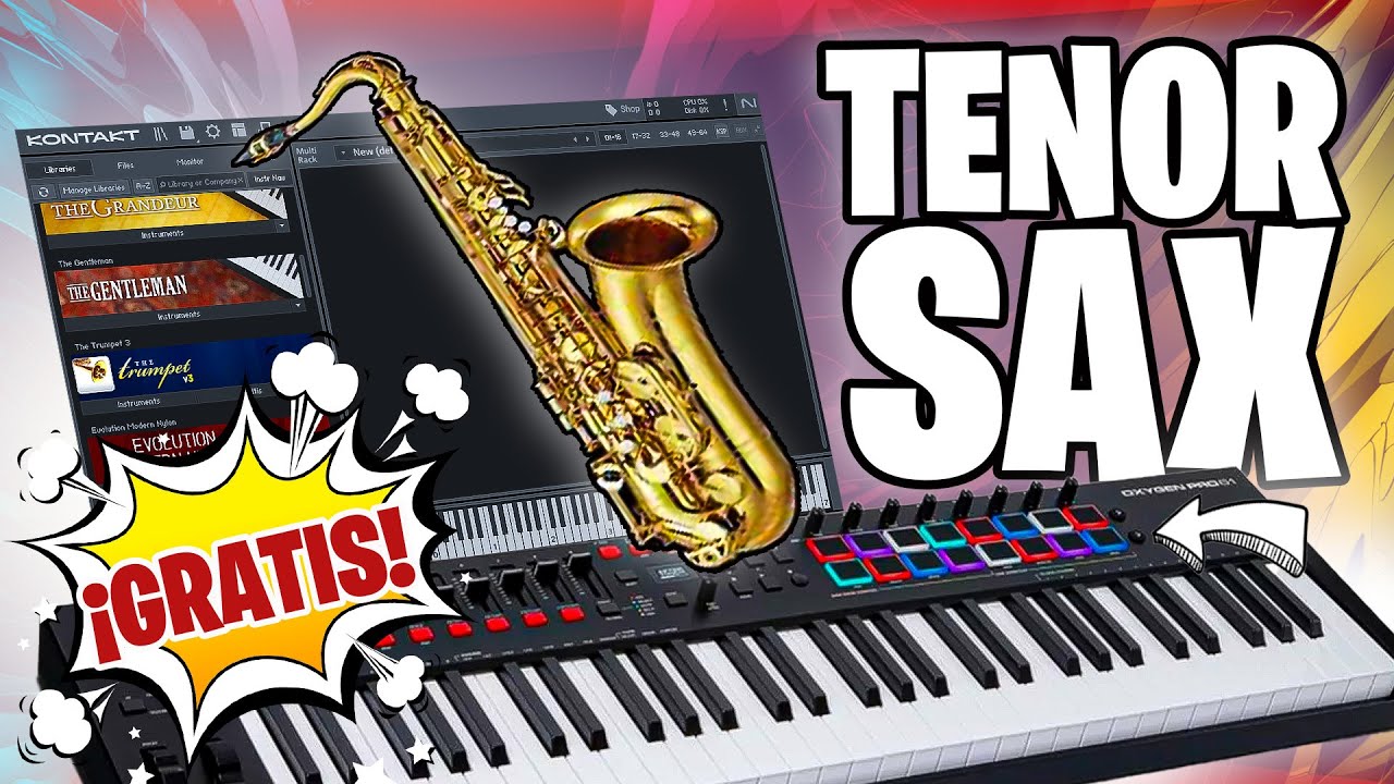 SAMPLES KONTAKT | Tenor Sax 🎷 HD Gratis 😍