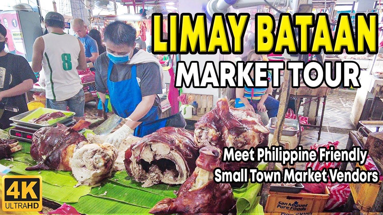 FRIENDLY SMALL-TOWN PUBLIC MARKET VENDORS of LIMAY BATAAN | Central Luzon Philippines |