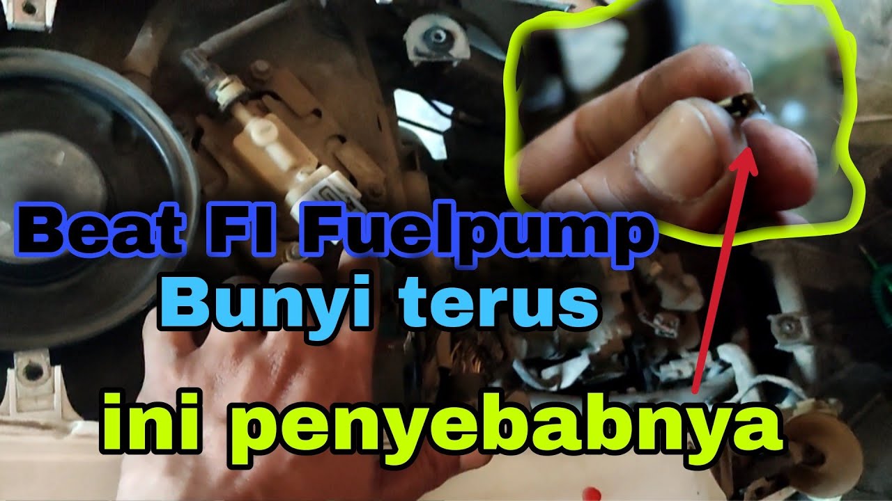 Penyebab Fuelpump Beat bunyi terus ||cara mengatasinya mudah ||HM otomotif