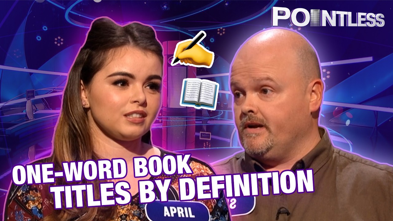 One-Word Book Titles By Definitions Only! | Pointless
