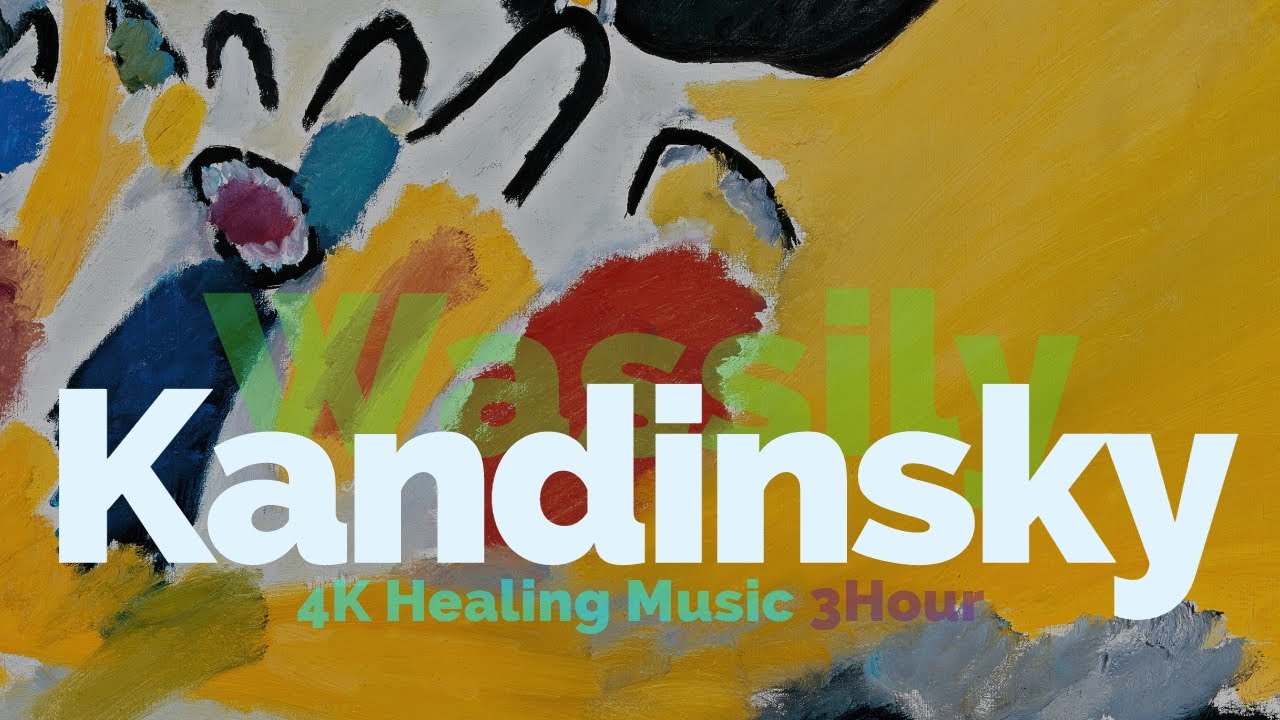 Kandinsky • Screensaver TV • Healing Music • 3Hours • 4K UHD
