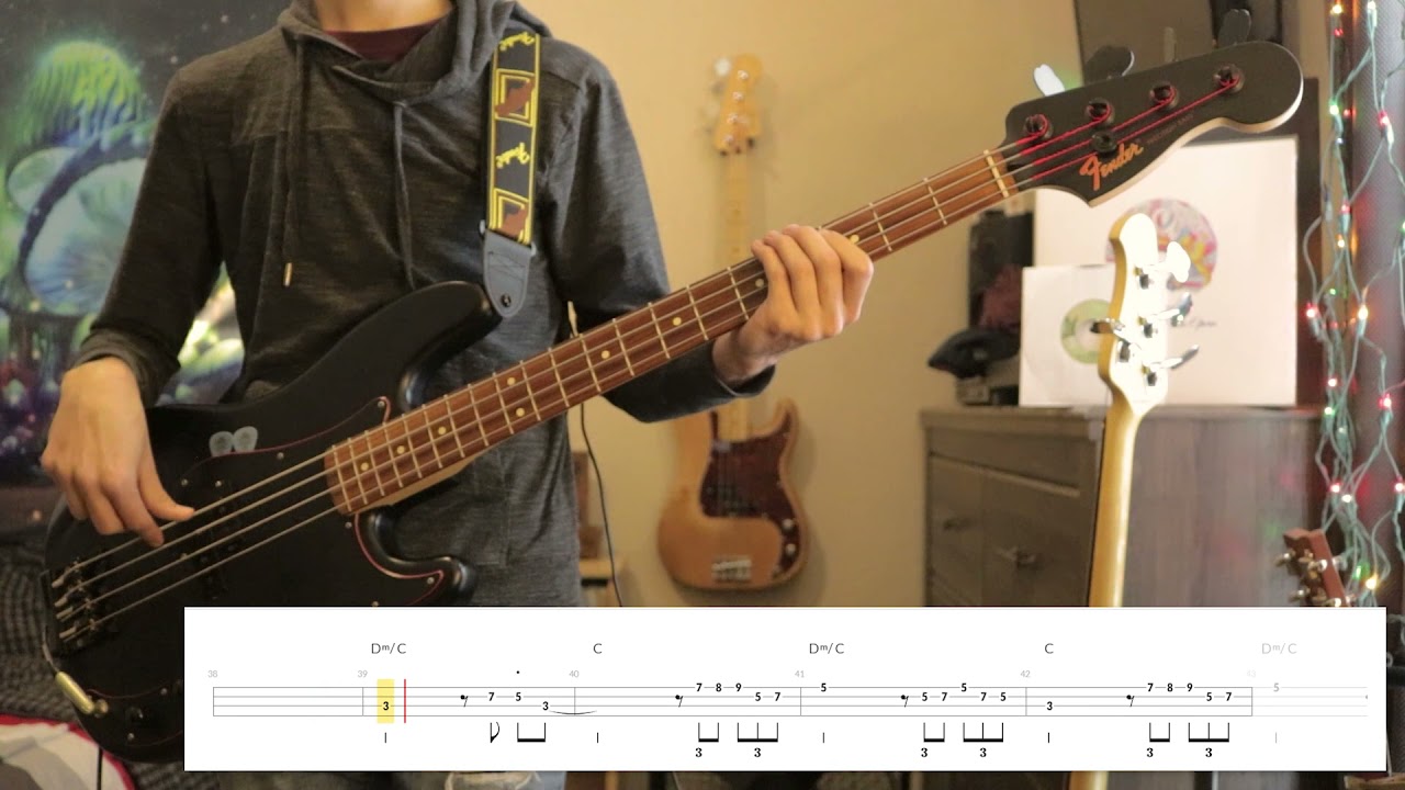 Queen - You're My Best Friend (Bass Cover WITH ACCURATE PLAY ALONG TABS)