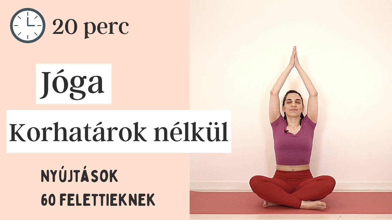 Jóga korhatárok nélkül 2. - Nyújtások, Gerinctorna 60 felettieknek - Intenzitás 1/5 [FELIRATTAL]
