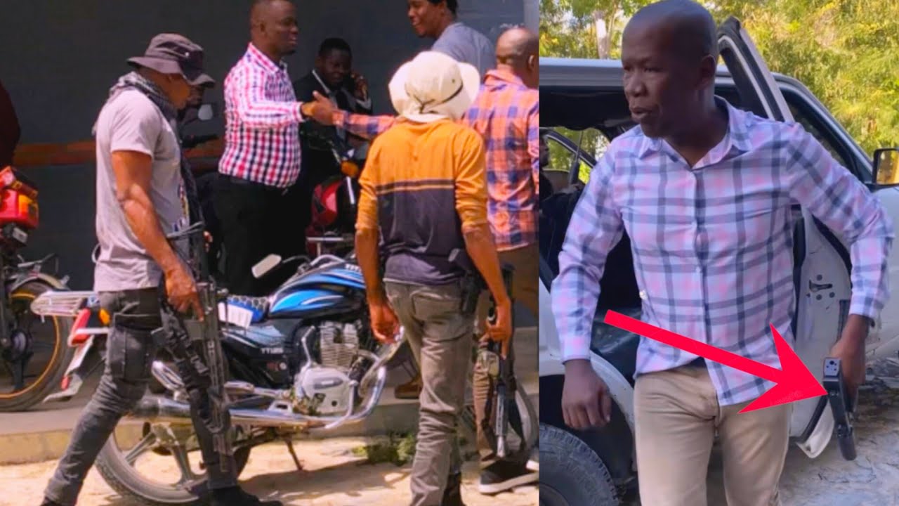 Biw ! Komisè Muscadin dwèt sou gachèt debake  nan pakè ak ekip li aprè 3 jou Manifestasyon yo ,