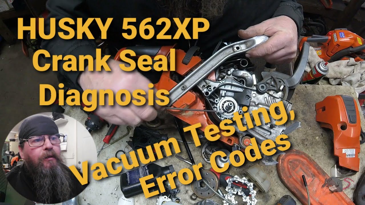 Husqvarna 562XP Crank Seal Diagnosis