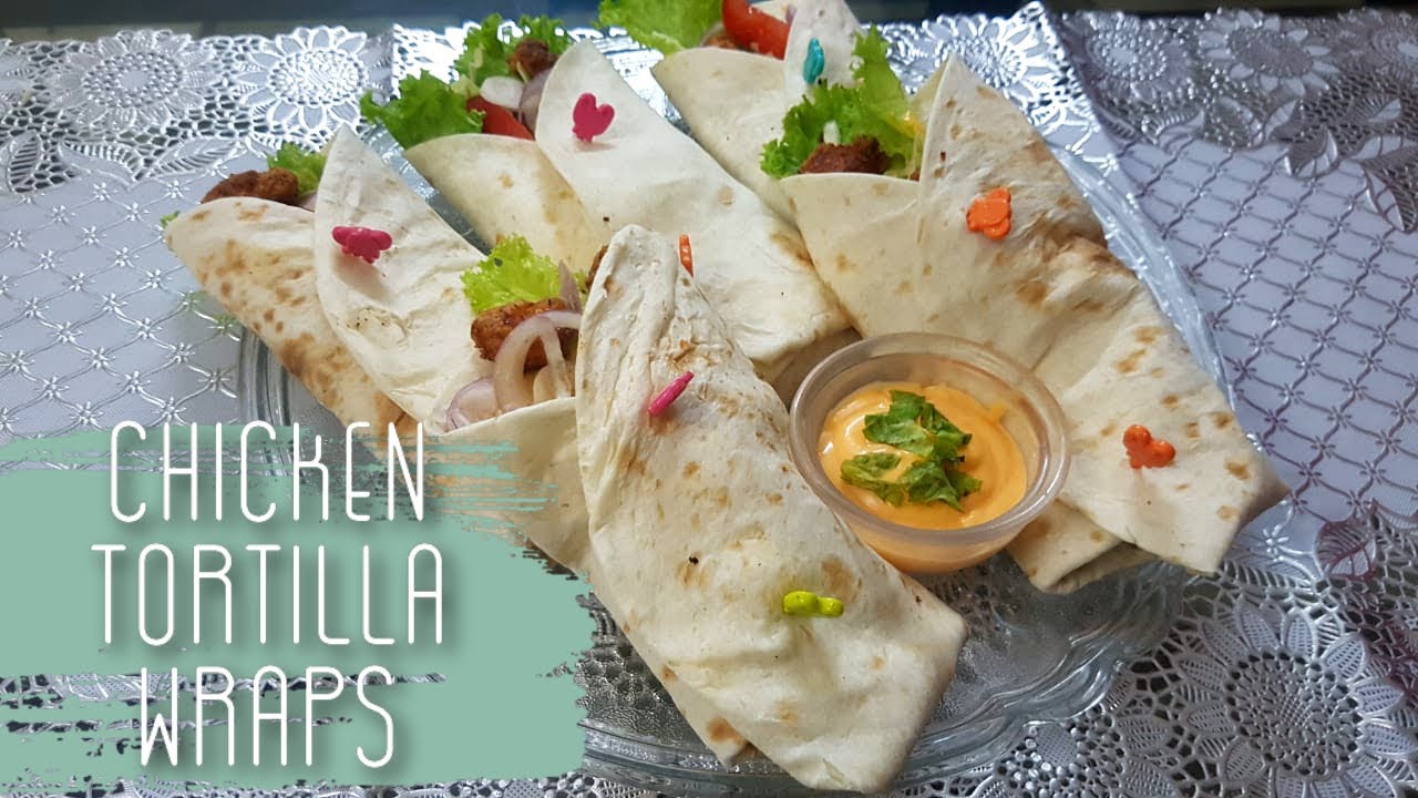 Chicken Tortilla Wraps| easy recipe| by Classy Cuisine| for iftar and eid