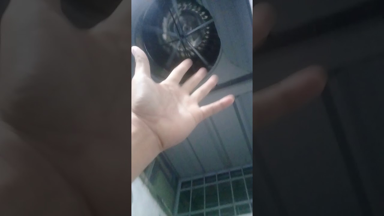 Roof Ventilator (Wind Driven) on a rainy evening in my house | Kobe Banat