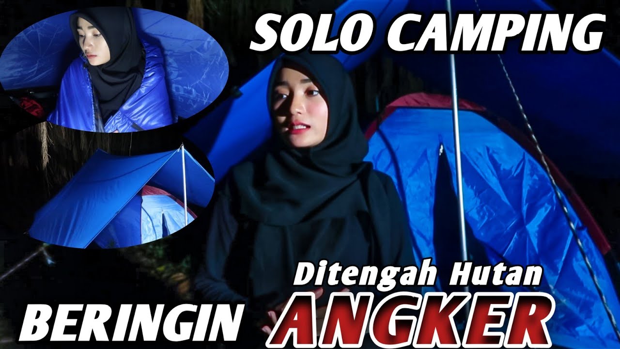 The sensation of camping alone || under the haunted banyan tree ‼️ ALAS TUMBAL FOREST