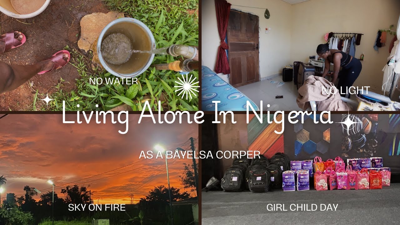 LIVING IN NIGERIA: Birthday Prep+ Mini shopping+ Daily Routine+ Girl Child Day+ A productive week.