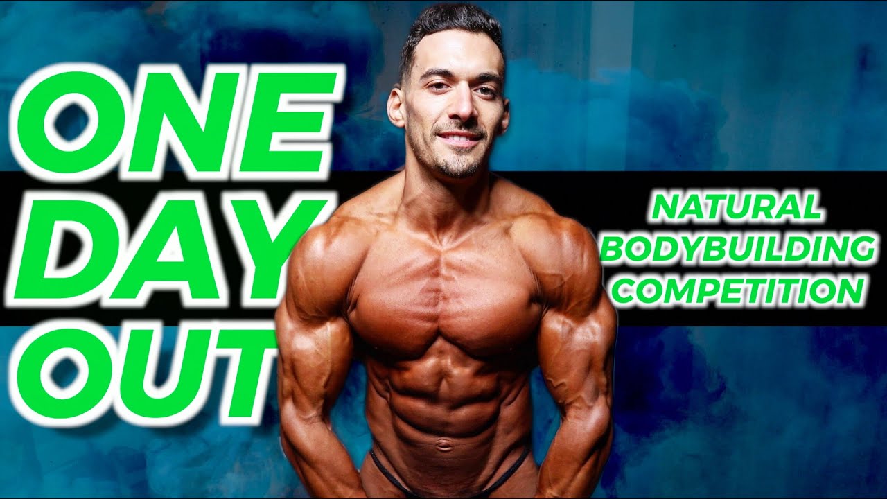 ONE DAY OUT FROM MY NATURAL BODYBUILDING COMPETITION
