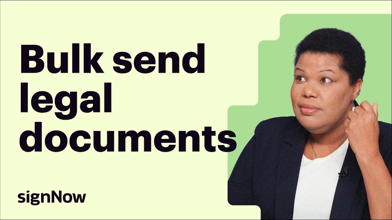How to Remove Paperwork from Your Legal Processes with Bulk Send