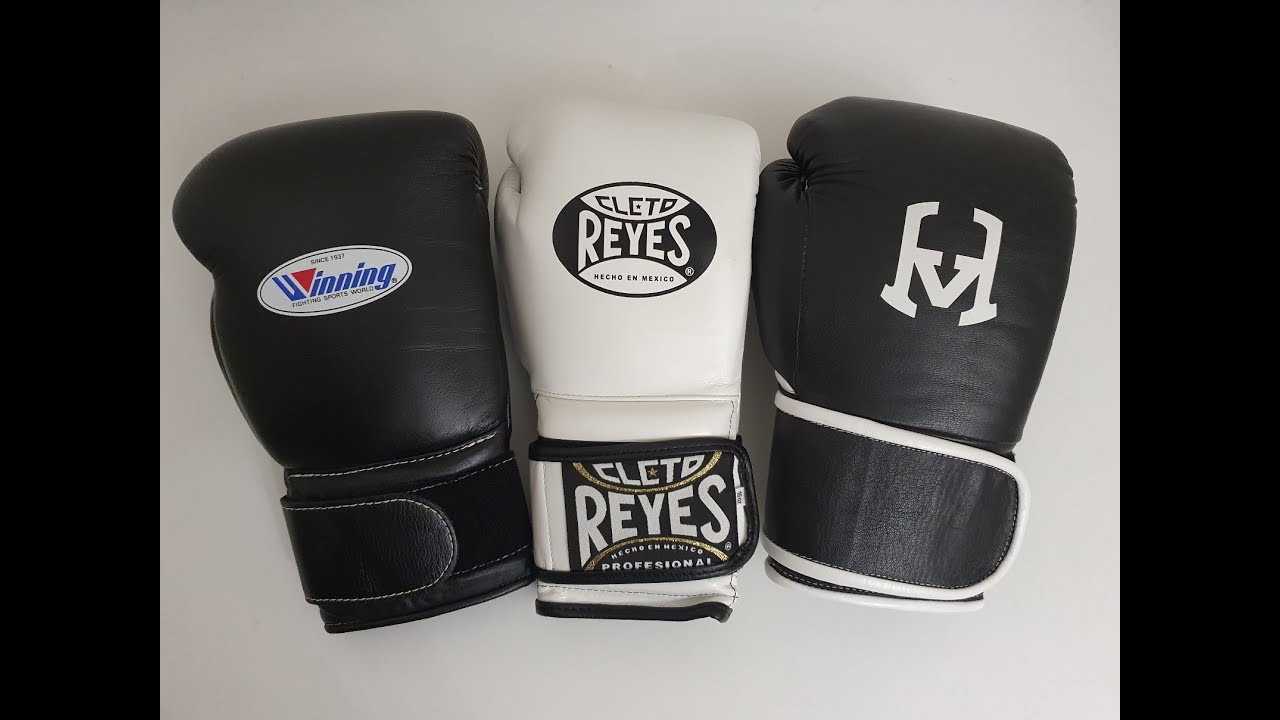 WINNING BOXING GLOVES MS-600-B, 1v1 PRO TRAINER ELITE, Cleto Reyes Training Gloves 16 oz- Сравнение