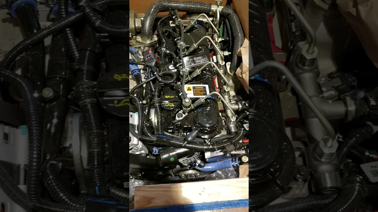 Cummins R2.8 - opening out crate of goodness