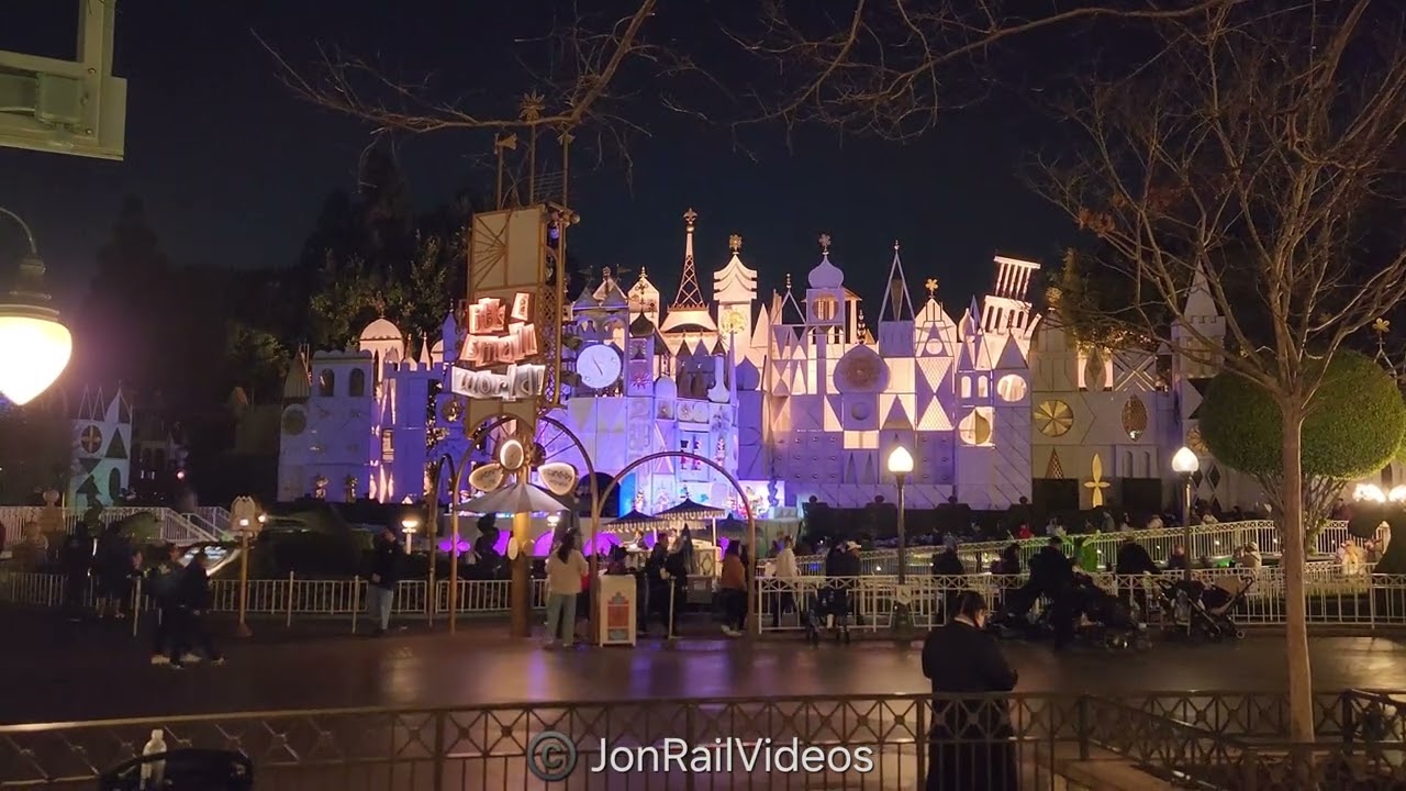 2/11/26 Pre: The Disneyland Railroad: Fred Gurley 3 passes Small World-4 ft. roundhouse move