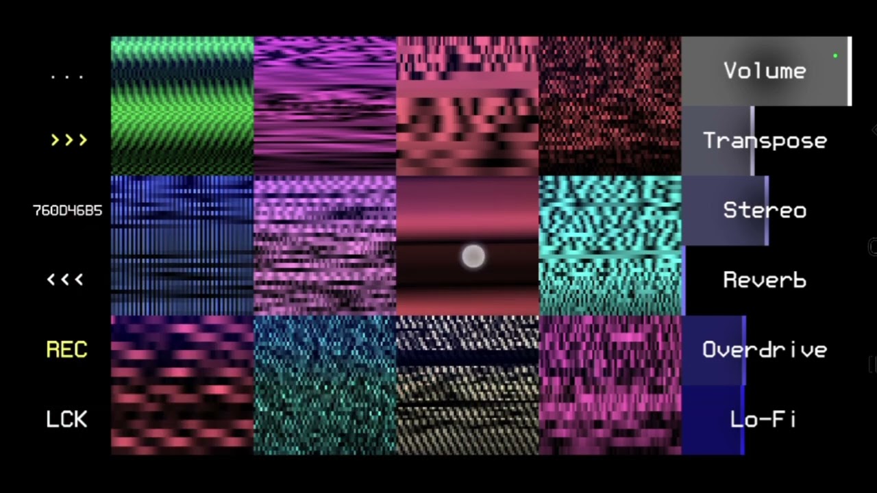 Fractal Bits - an interesting app for making sounds to loops and beats