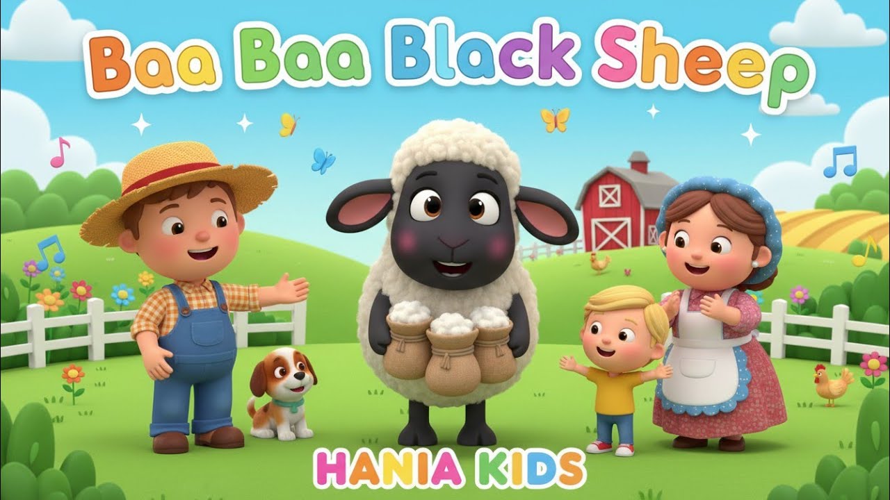 "🎶 Baa Baa Black Sheep Song | Ultimate Nursery Rhymes Compilation for Kids! 🐑✨"