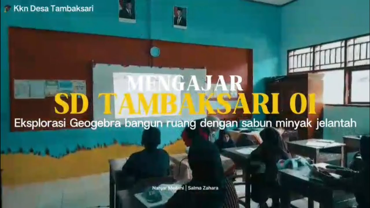 RECAP CINEMATIC PROKER PRODI MATEMATIKA ( SDN 1 TAMBAKSARI )