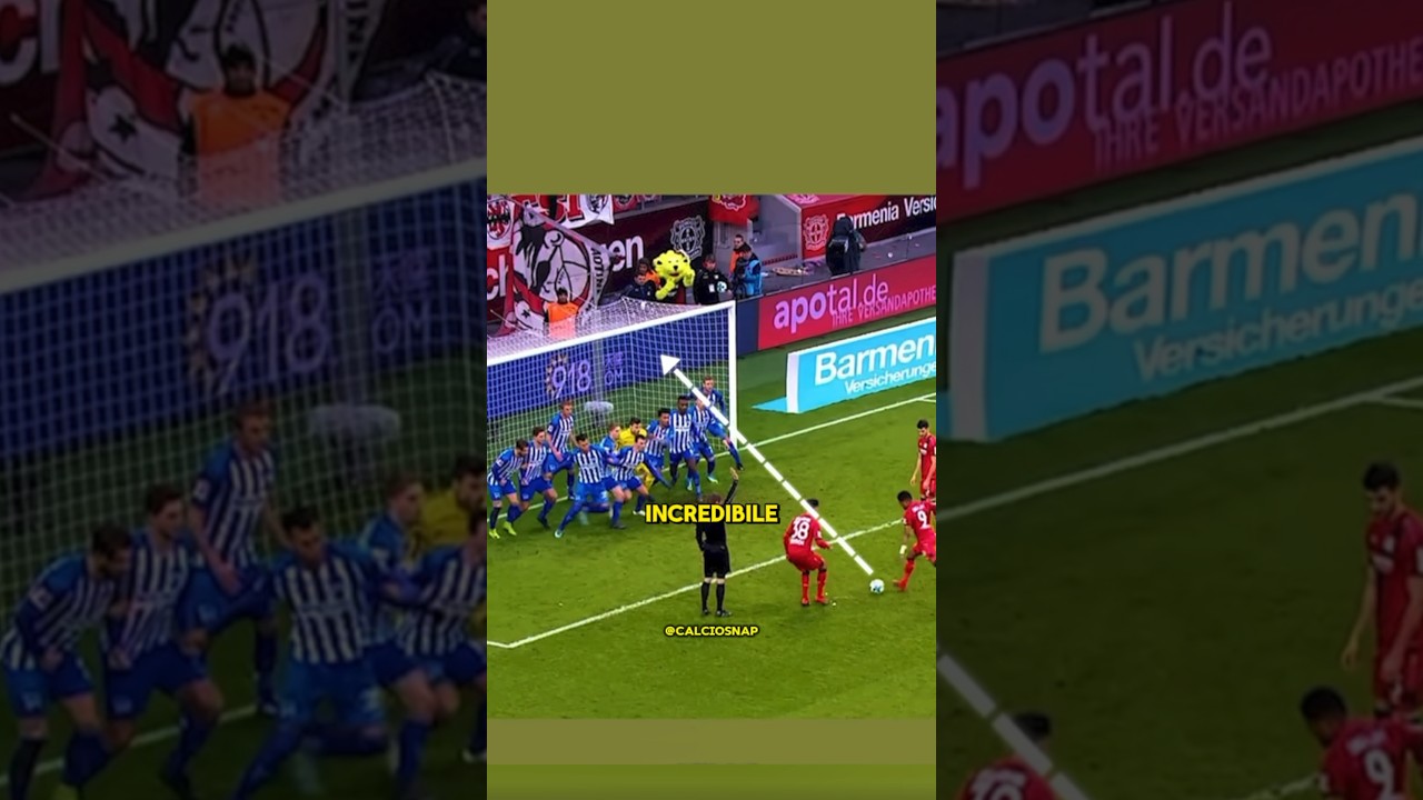 Punizione da 1000 IQ… ma finisce MALISSIMO 🤯💀⚽