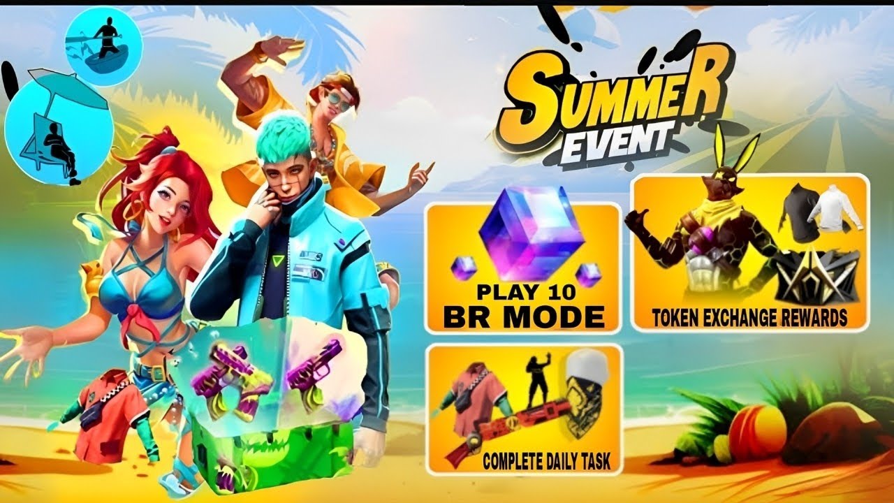 Summer Event Free Fire 2024🥳🤯 |Upcoming events in free fire | free fire new event | Ff New Event