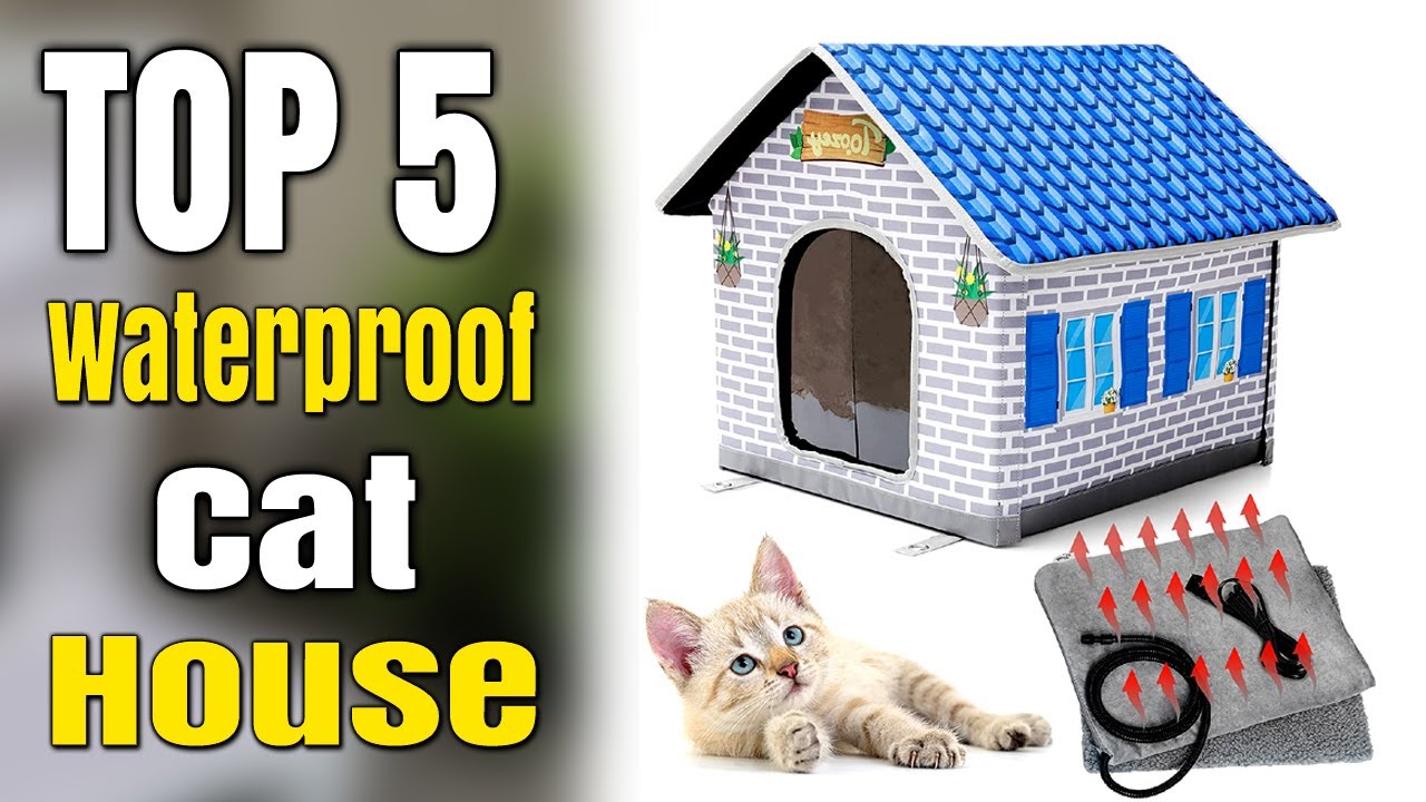 Waterproof Outdoor Cat House Heated