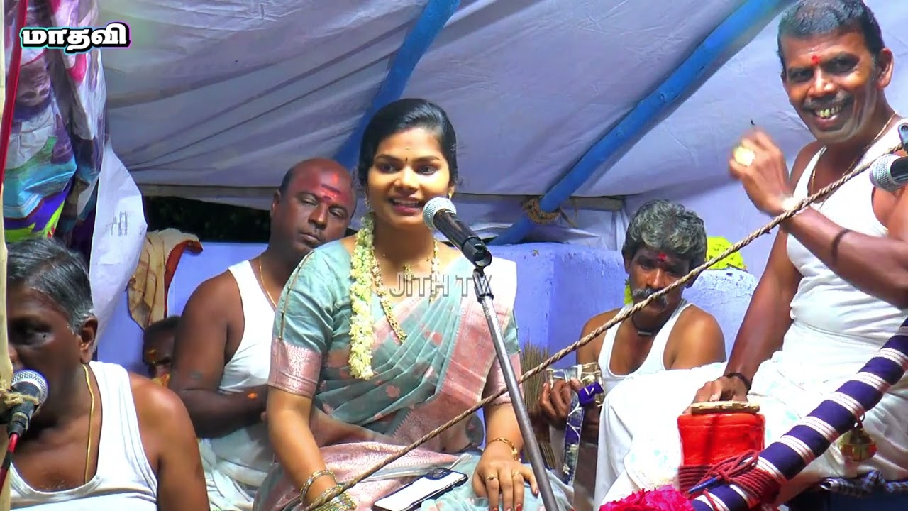 💥ஆலங்குளம் மலைக்கோயில் ராமசாமி கோவில் || இளம் புயல் 🌷மாதவி வில்லுப்பாட்டு  #madhavi