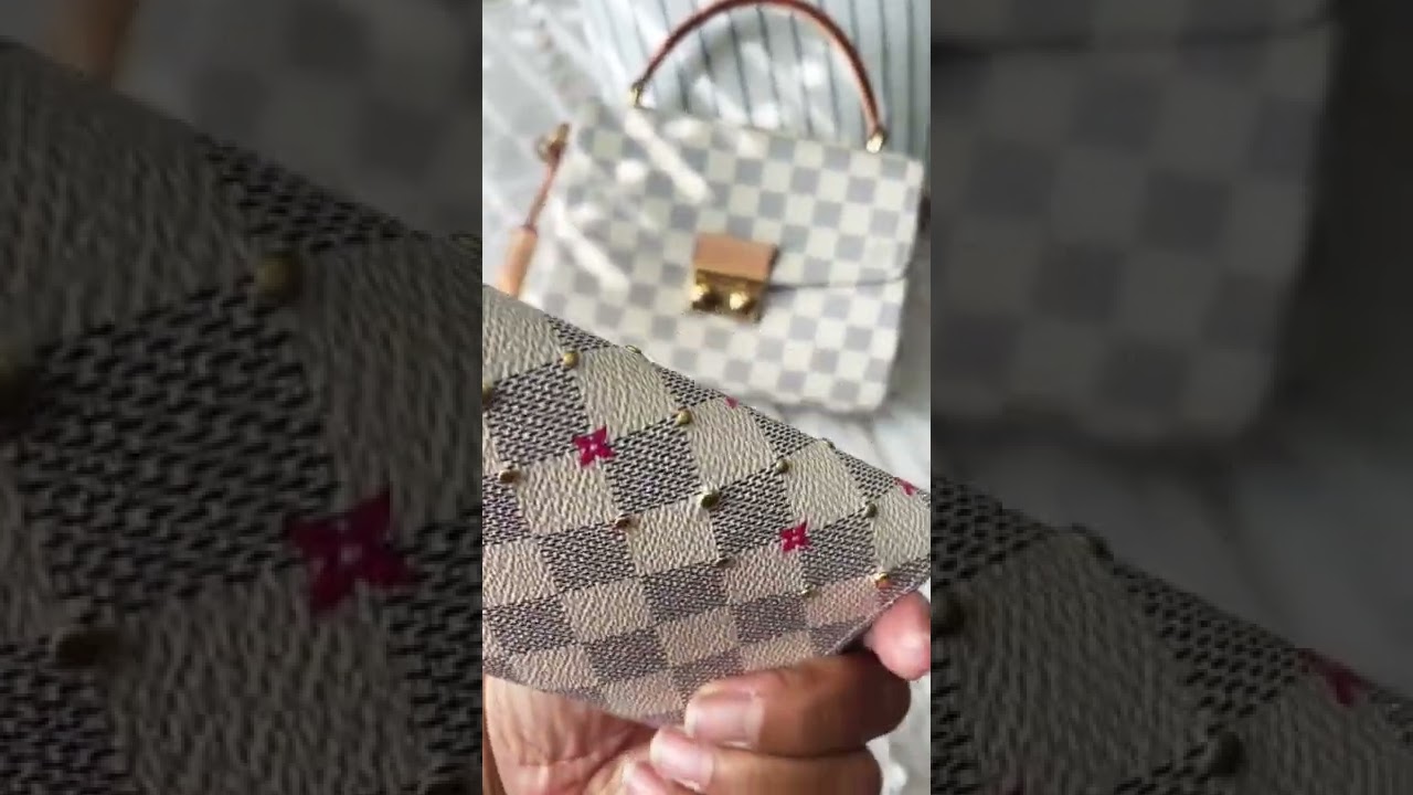 Victorine DA Studs Special Edition #louisvuitton #lv #victorine #luxurywallets #damierazur #lvlover