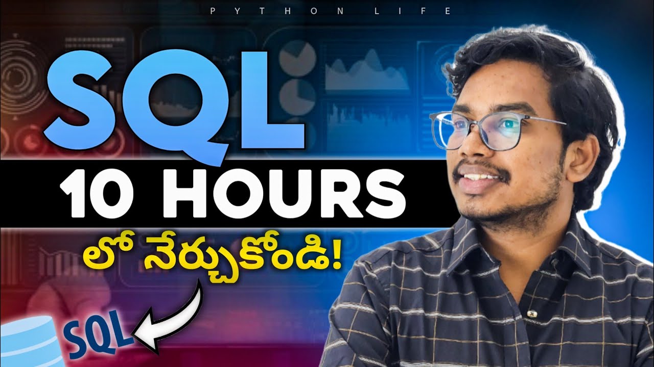 SQL Full Course in Telugu | SQL 10 Hours | SQL One Shot in Telugu | SQL in Telugu | Oracle in Telugu