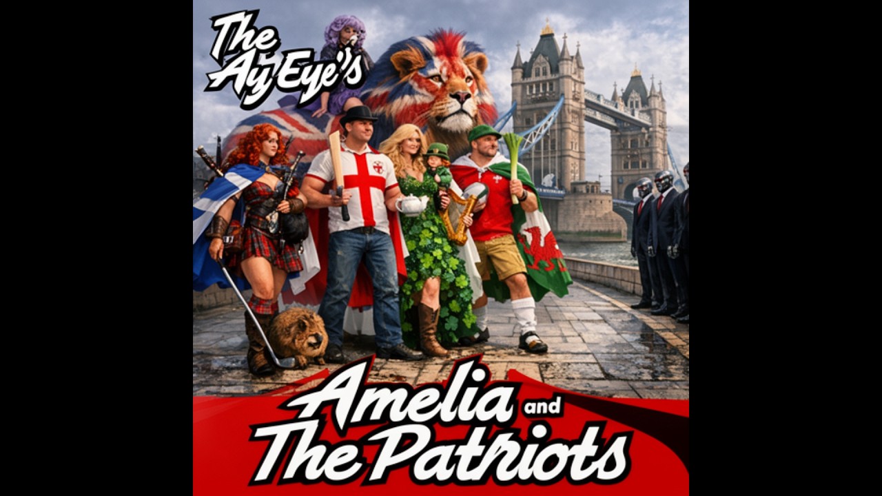 The Ay Eye's. Amelia and the Patriots #pathways #amelia #british #freespeech