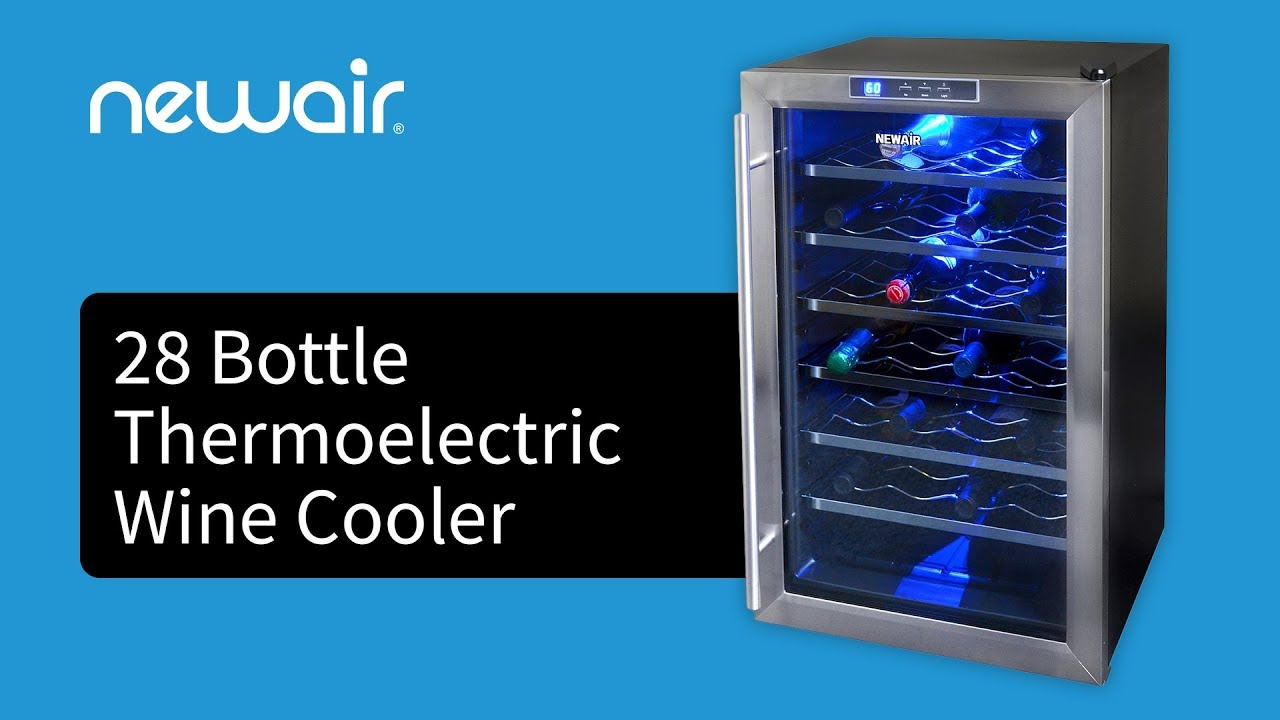 28 Bottle Thermoelectric Wine Cooler | NewAir AW-281E