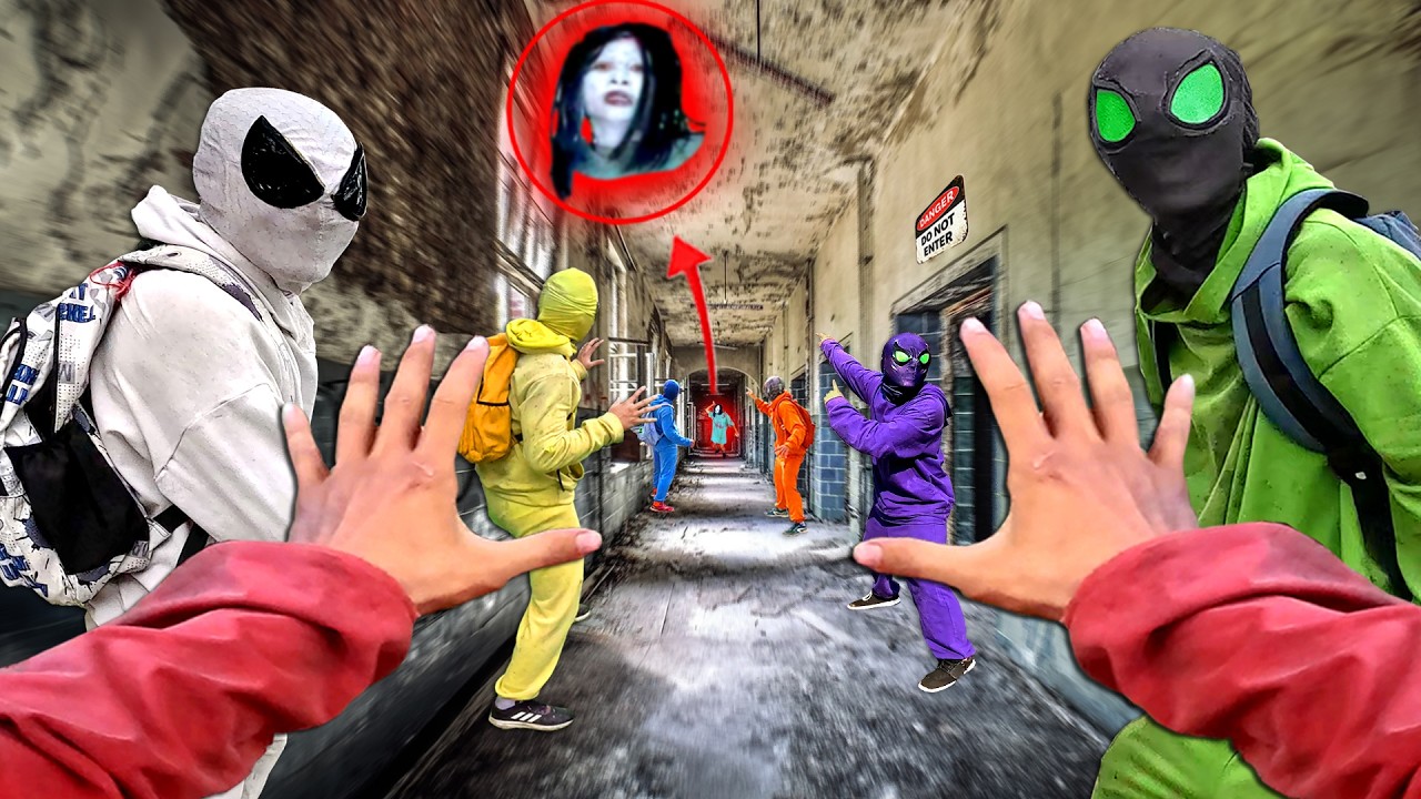 Bros 8 Spider-Man Faced PATIENT Serbian Dancing in Abandoned FIELD HOSPITAL ( Emotional Story POV )