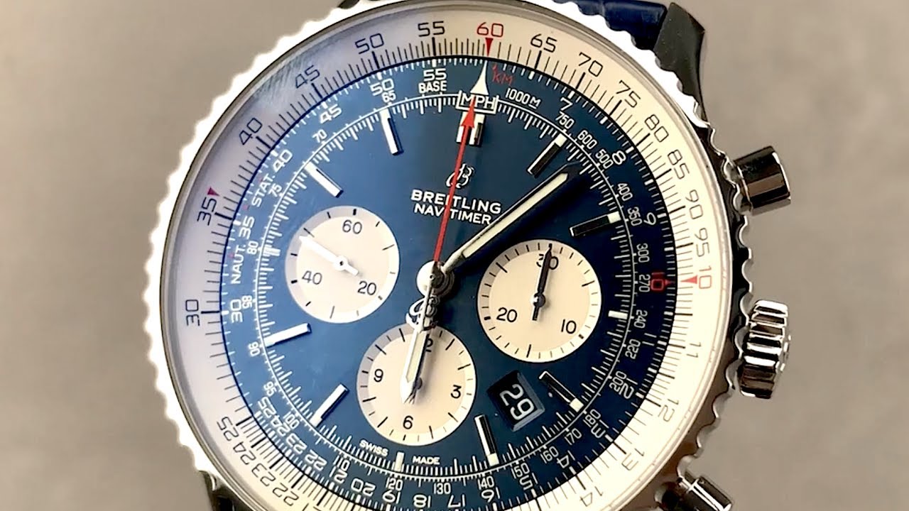Breitling Navitimer 1 B01 Chronograph AB0127211C1P1 Breitling Watch Review