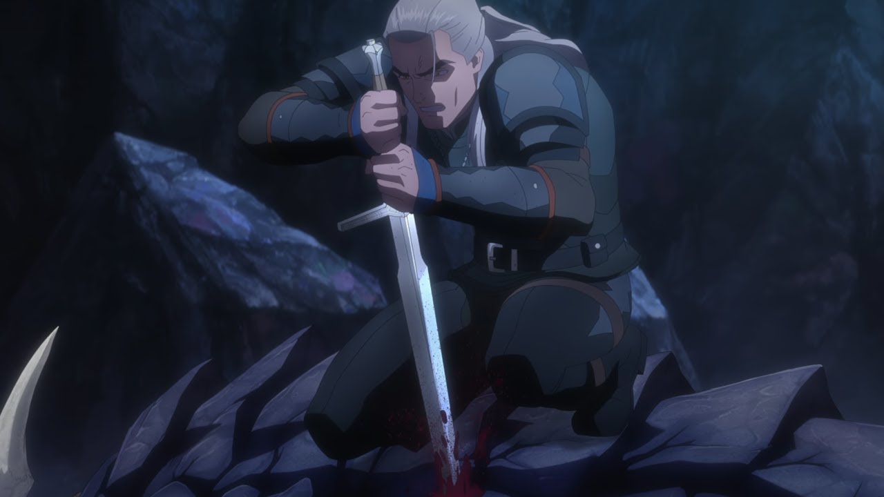 Geralt Vs. Allomorax | The Witcher: Sirens of the Deep | Opening fight
