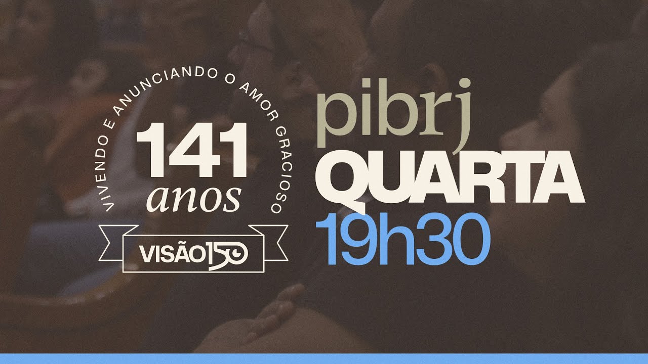 PIBRJ • Culto de Oração • 07/01/2026 | 19h30 • Pr. Carlos Eduardo Andrade