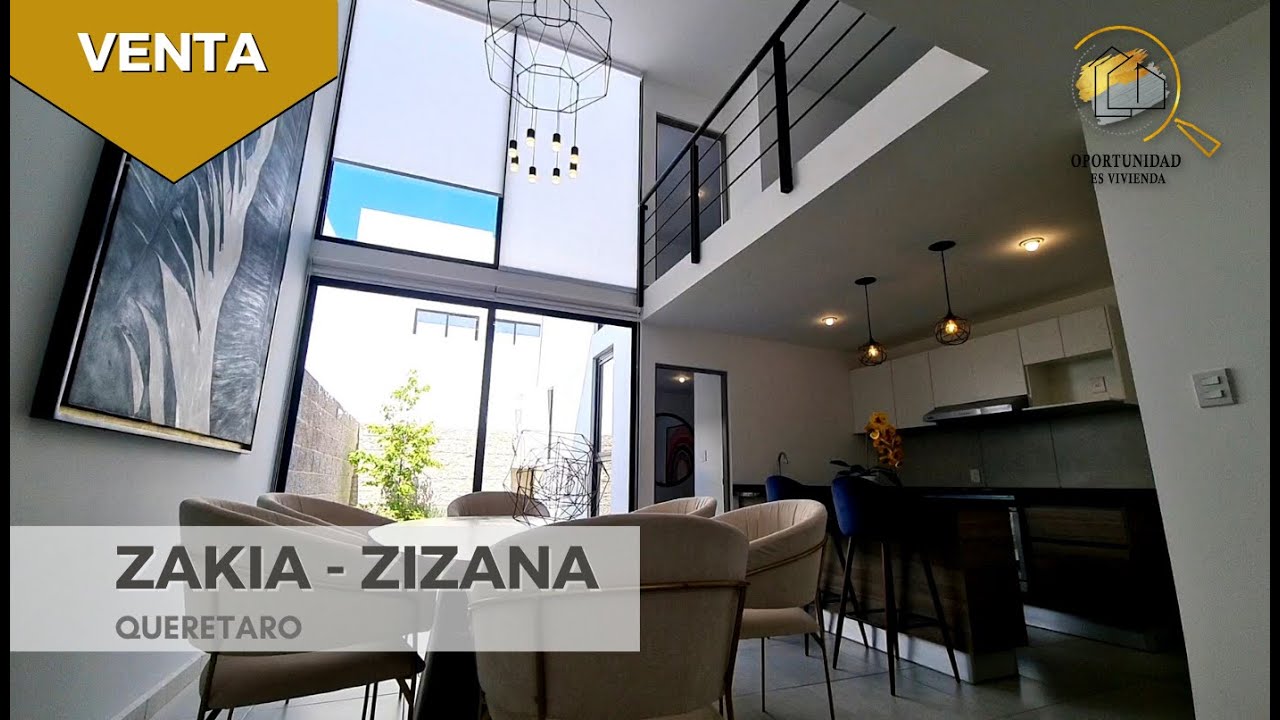 ZAKIA QUERÉTARO | Desde $3,080,000 | Doble altura | Recamara en planta baja | INFO ⬇️