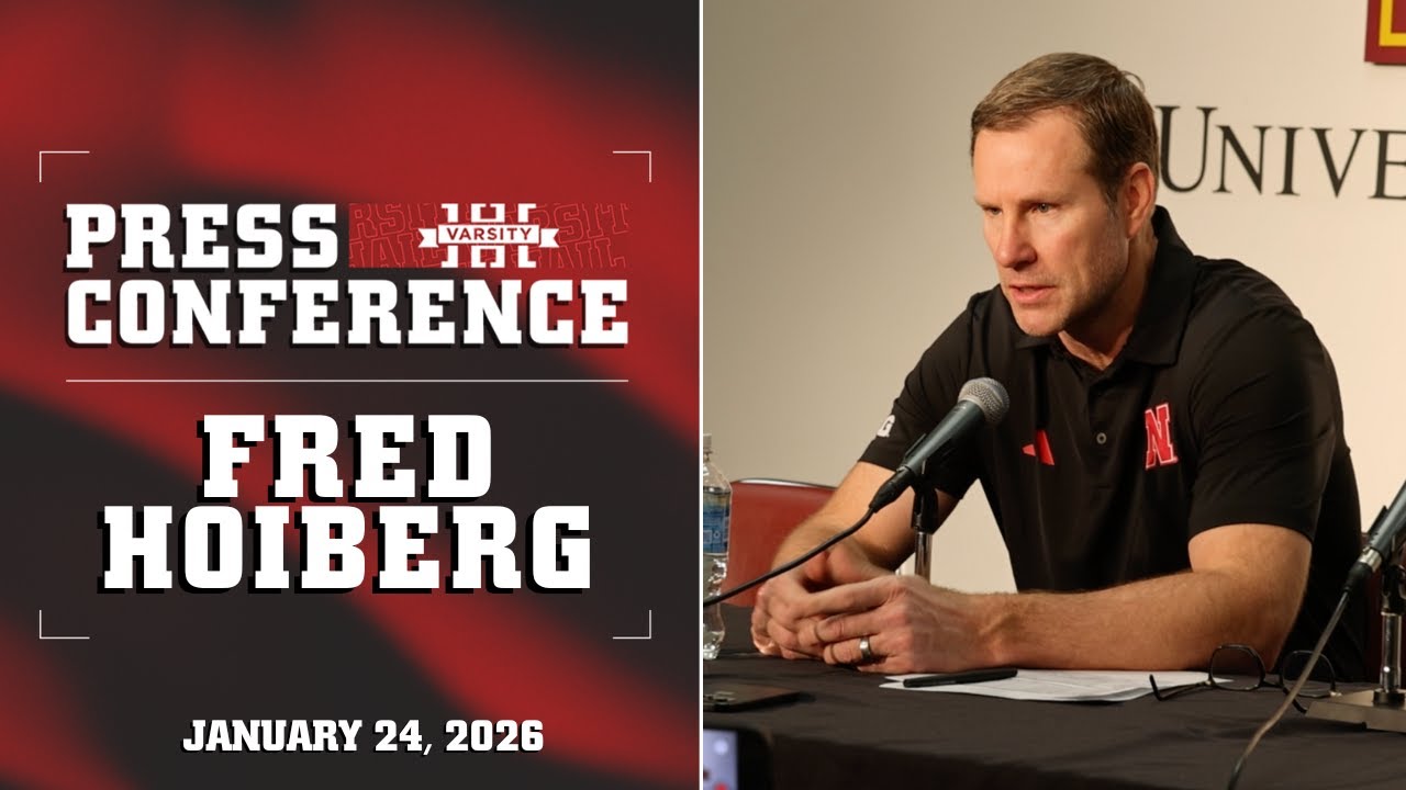 Husker HC Fred Hoiberg Talks 76-57 Win Over Minnesota I Nebraska Basketball Press Conference