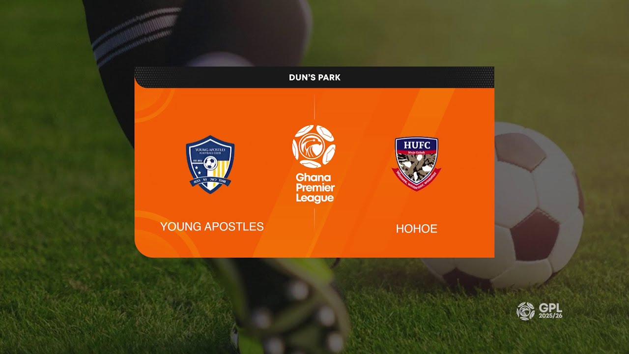 GHANA PREMIER LEAGUE| MATCHDAY 19 | YOUNG APOSTLES(2) VS HOOHOE (2)