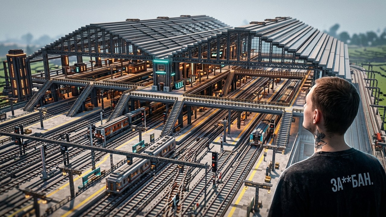 Снова ДОРОГИ 🛠️ Строим ВОКЗАЛ 🚊 Фаза 5