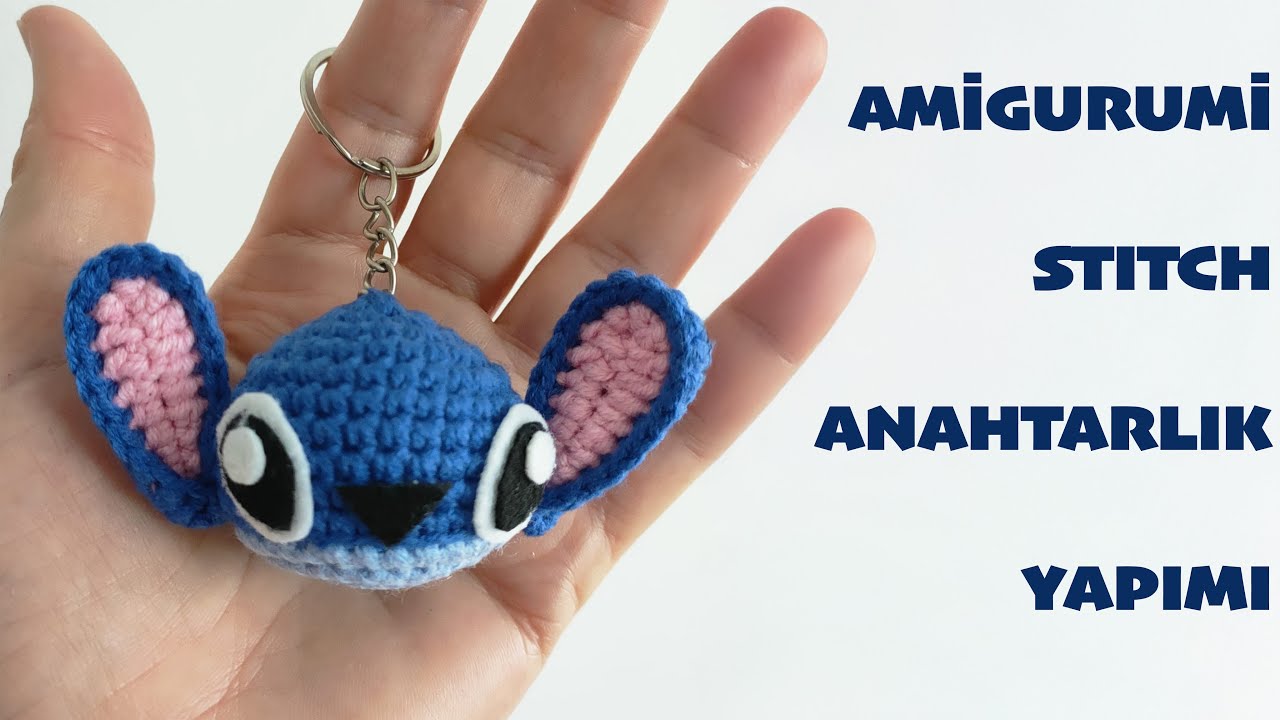 Amigurumi Stitch Anahtarlık Yapımı